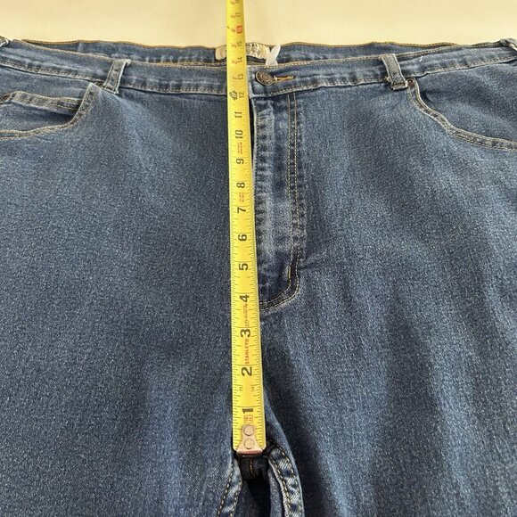 Duke Authentic Fit Denim Jeans High Rise Stretch 44M(42?) Blue Superior Quality - Picture 5 of 7